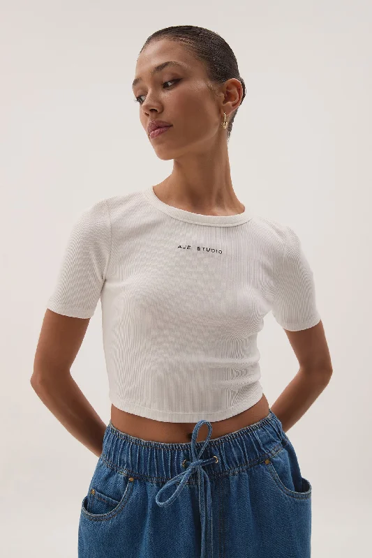 Cowrie Cropped Tee