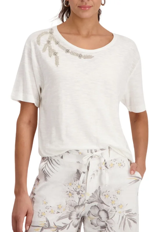 JEWELLED TEE - 408663MNR