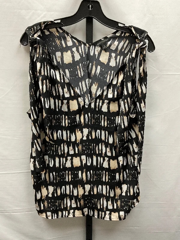 Black & Tan Top Sleeveless Banana Republic, Size L