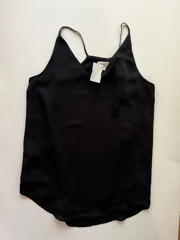 Black Top Sleeveless Basic Loft, Size S