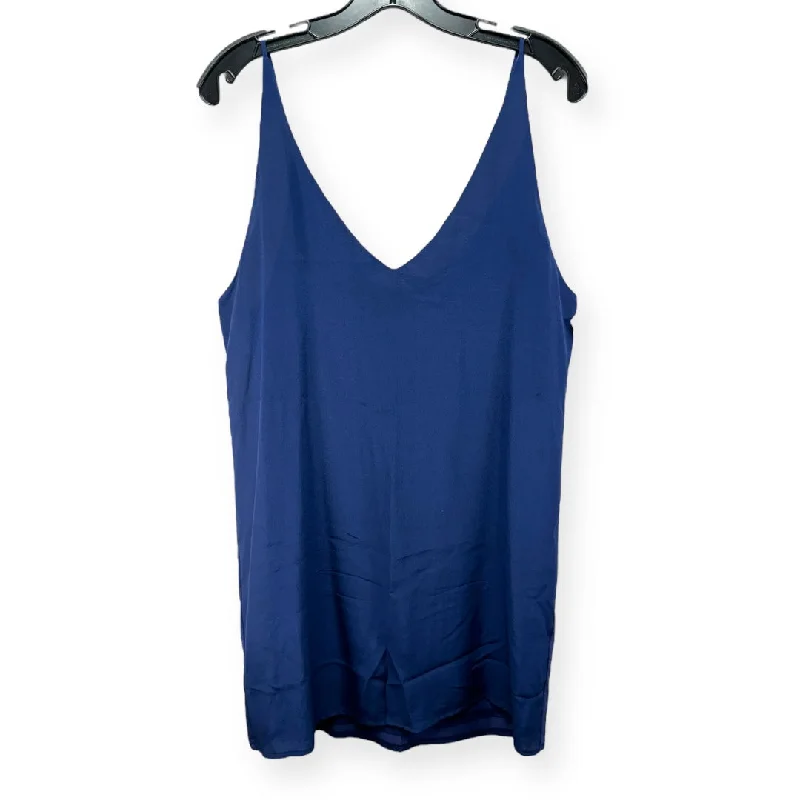 Blue Tunic Sleeveless Heather, Size M