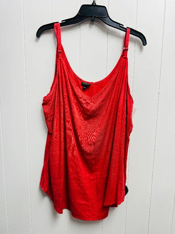 Red Top Sleeveless Torrid, Size 3x