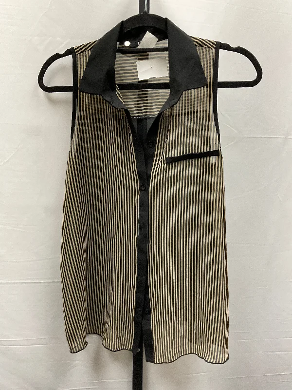 Striped Pattern Top Sleeveless Issi, Size S