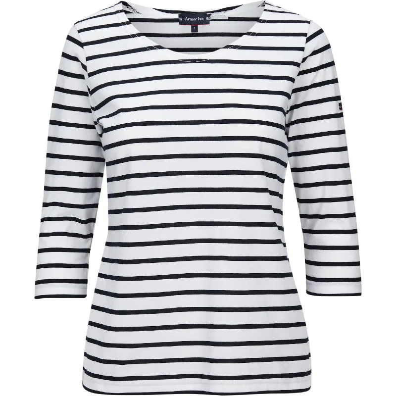 Cap Coz Breton Striped Cotton Jersey - Women's|-|Marinière en coton léger Cap Coz - Femme
