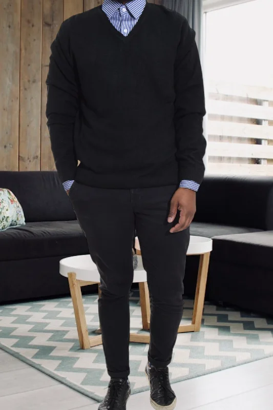 Mens Black Jersey