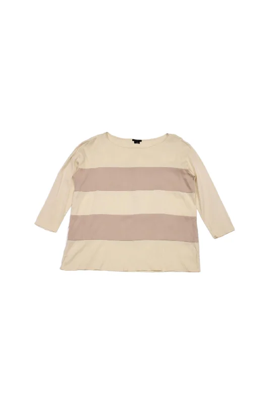 Theory - Stripe Satin Top
