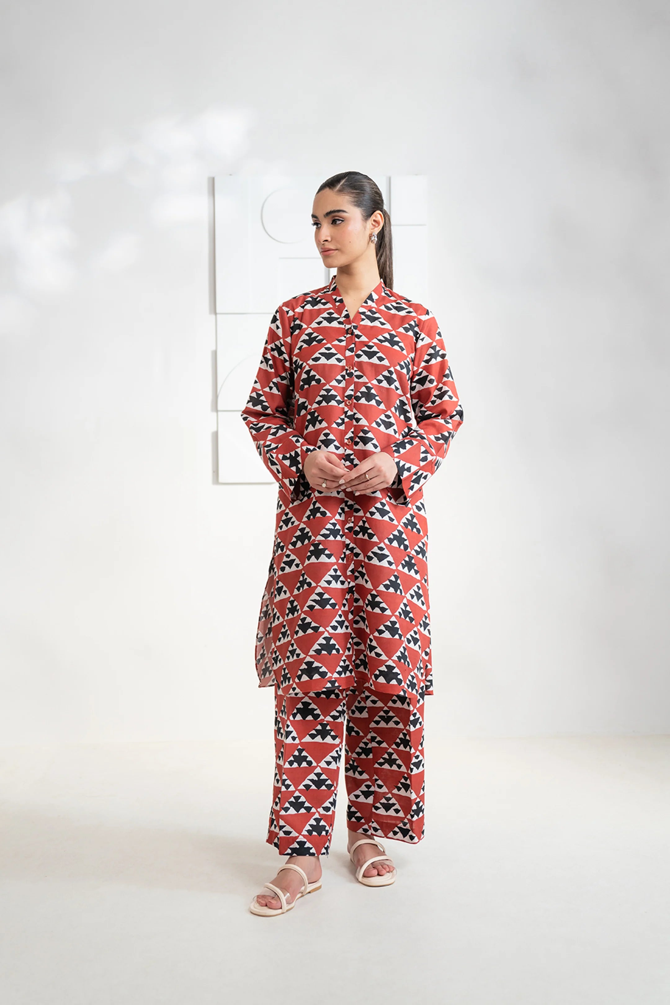 Printed Suit