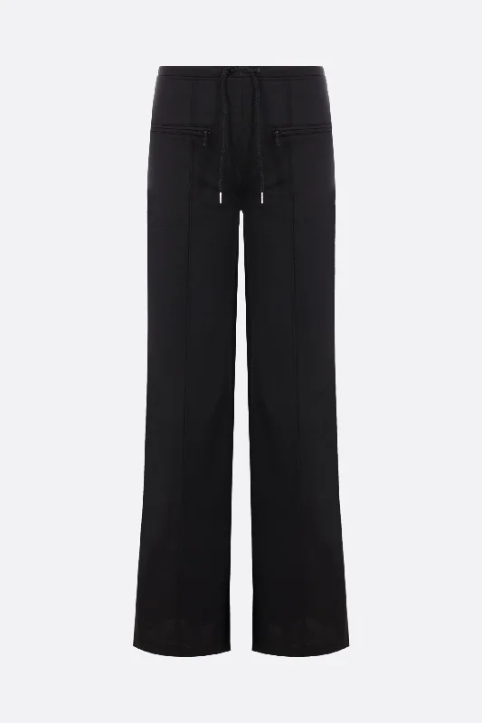 tracksuit interlock baggy pants