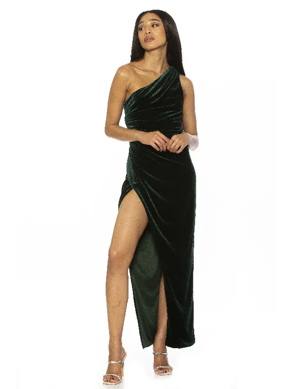 Alessi Velvet Maxi Gown