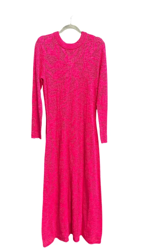 Dress Casual Maxi By A New Day In Pink, Size: Xl