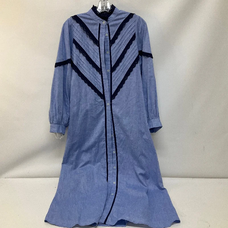 Dress Casual Maxi By Tuckernuck In Blue, Size: Xs