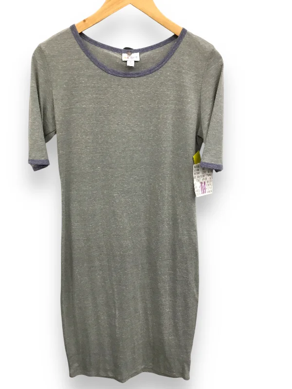 Dress Casual Midi By Lularoe In Grey, Size: M
