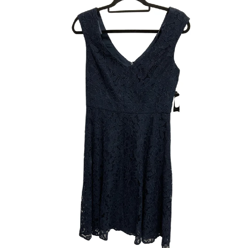 Dress Party Midi By Eliza J In Navy, Size: S