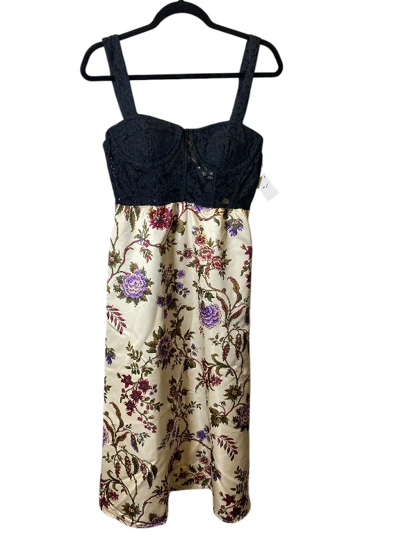 Dress Party Midi By Tuckernuck In Floral Print, Size: S