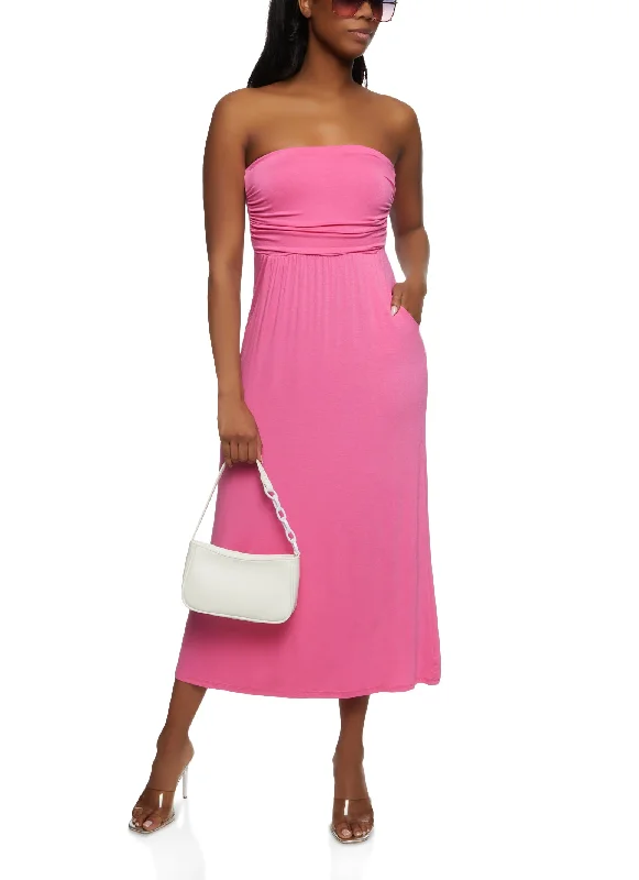 Strapless Maxi Dress